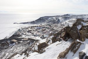 McMurdo station from Ob Hill